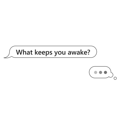 WHAT KEEPS YOU AWAKE? Urgency in Life and Art